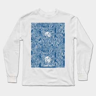 Ocean Wave Personification Long Sleeve T-Shirt